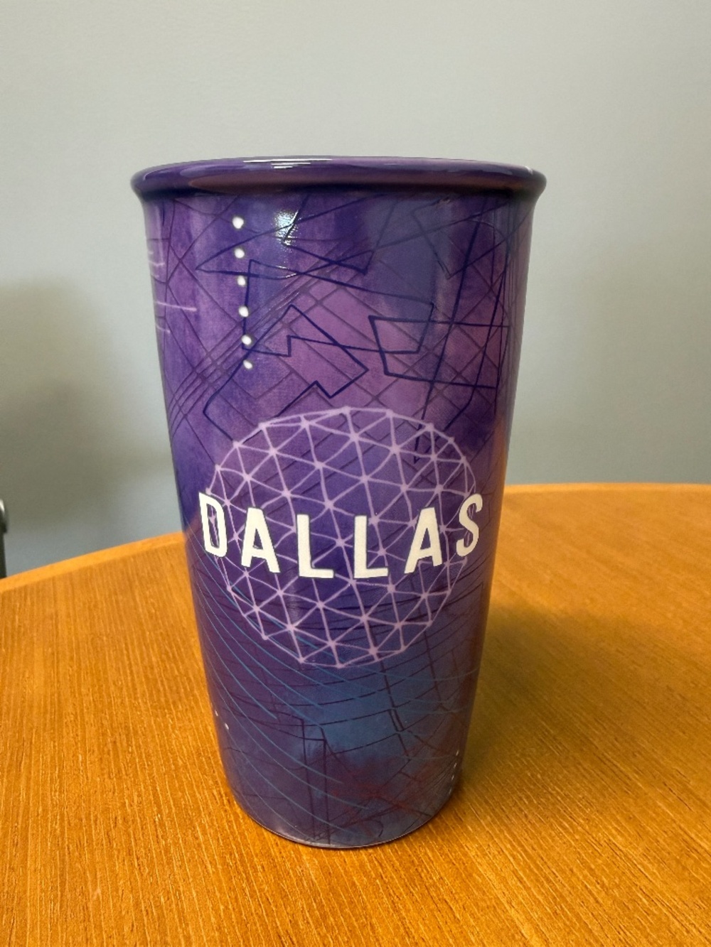 Starbucks ceramic travel cup